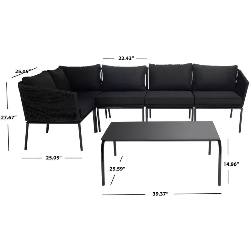 Remsin Living Set - Indoor/Outdoor - PAT7521 - Safavieh