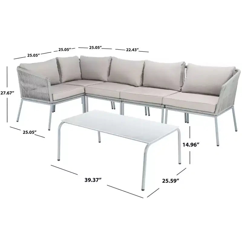 Remsin Living Set - Indoor/Outdoor - PAT7521 - Safavieh