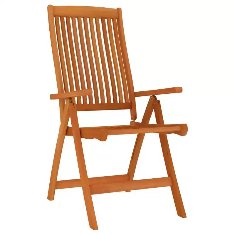 vidaXL Patio Dining Set Outdoor Extendable Table and Chair Solid Eucalyptus Wood