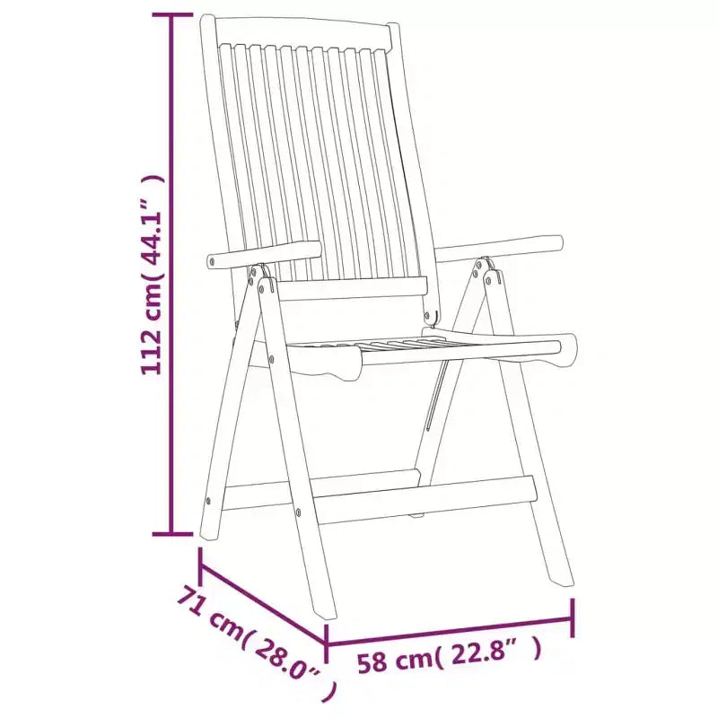 vidaXL Patio Dining Set Outdoor Extendable Table and Chair Solid Eucalyptus Wood
