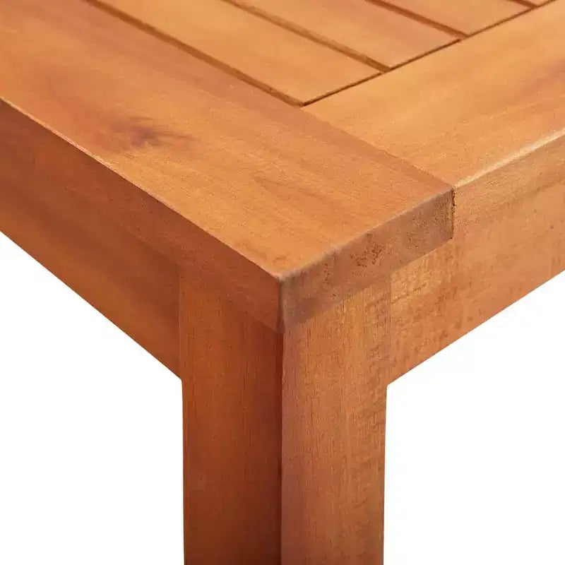 vidaXL Solid Acacia Wood 3/Outdoor Dining Set with Cushions
