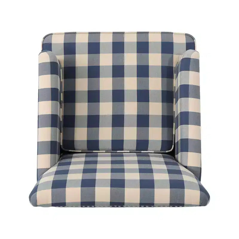 Christopher Knight Home Harrison Contemporary Fabric Upholstered Club Chair with Nailhead Trim