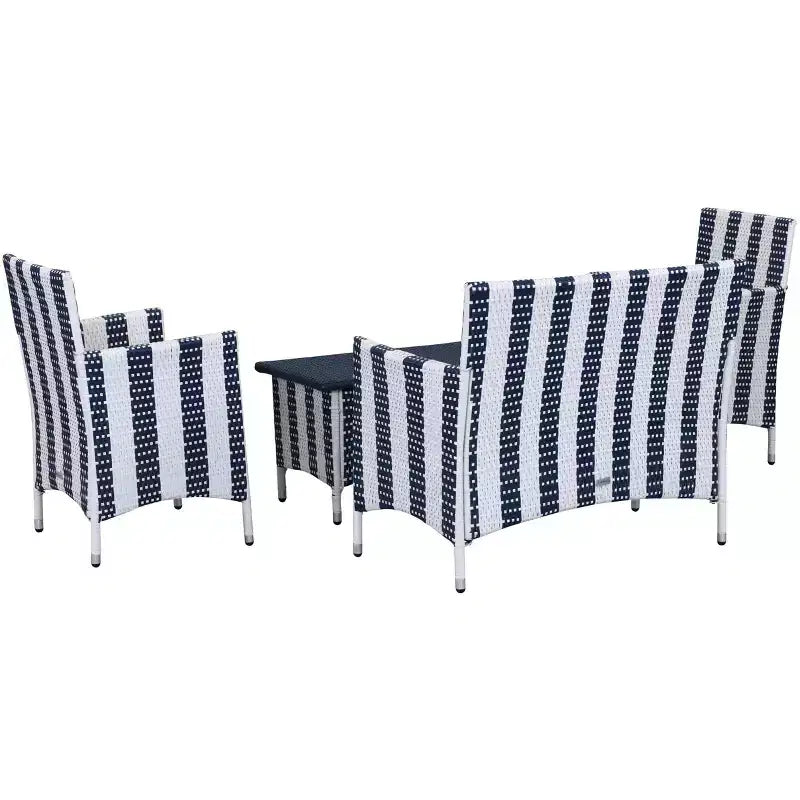 Figueroa 4 Piece Patio Set - Indoor/Outdoor - PAT2508 - Safavieh