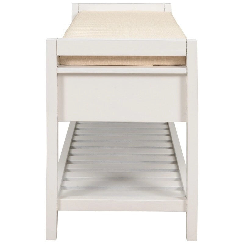 Flurbank mit Schuhregal, 2 Schubladen und offenem Fach