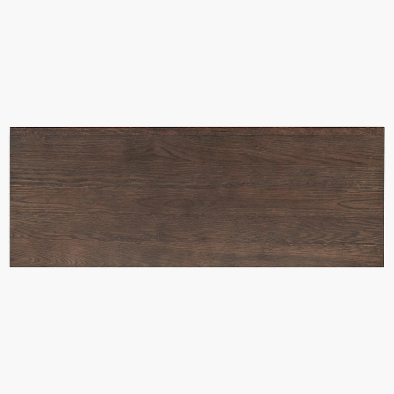2-türiger Holzschrank mit verstellbarem Regal und Eichenholzbeinen