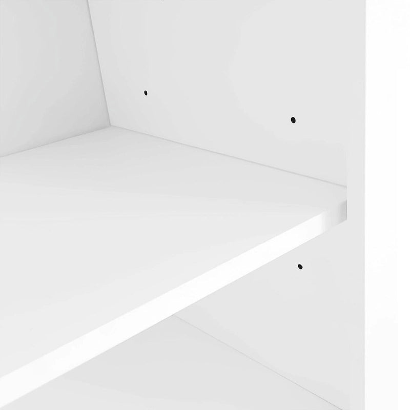120 cm Garderobe mit Sitzbank, 3 Haken und verstellbarem Schuhregal