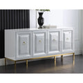 65 Zoll lackiertes Sideboard mit 4 Türen und 1 Schublade