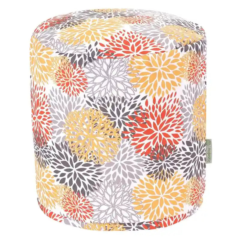 Indoor/Outdoor Ottoman Pouf, 40,6 x 40,6 x 43,2 cm