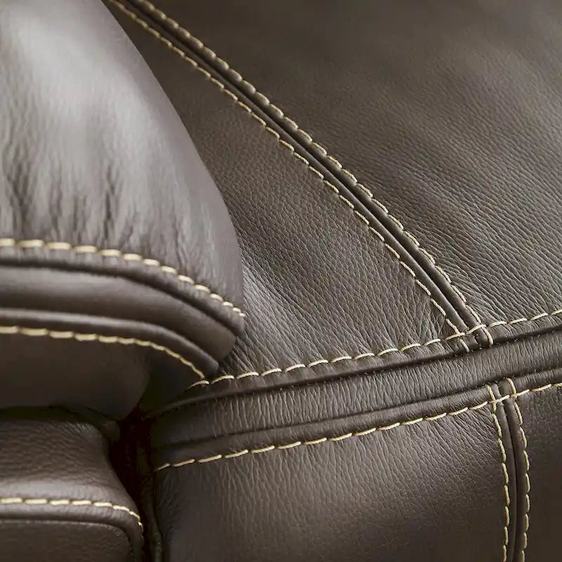 3-teiliges Power-Liegesofa mit Konsole