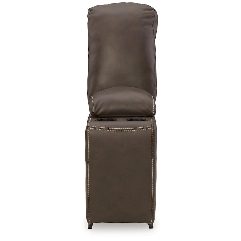 3-teiliges Power-Liegesofa mit Konsole
