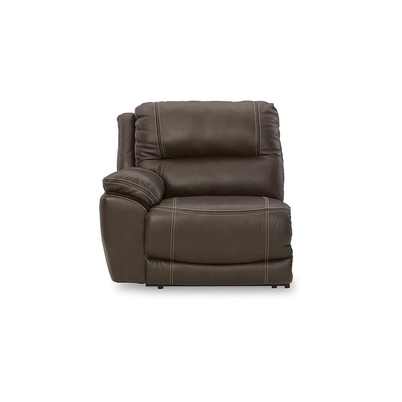 3-teiliges Power-Liegesofa mit Konsole
