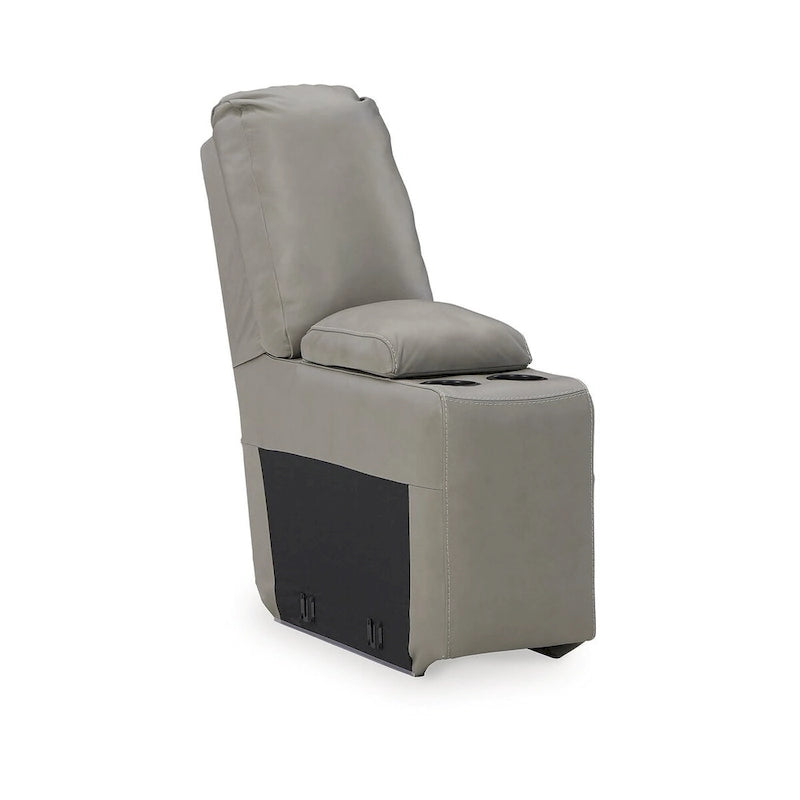 3-teiliges Power-Liegesofa mit Konsole