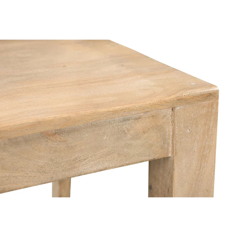 Esszimmerstühle aus massivem Mangoholz, 2er-Set